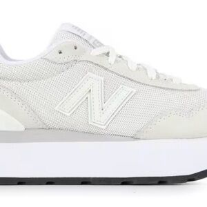 New Balance Women's Platform White Sneakers